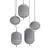 Elegant Pendant Light: Studio Italia Design Jefferson 3D model small image 2