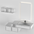 Dynamic Horizontal Bathroom Composition 3D model small image 4
