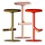 Elegant Adjustable Bar Stool 3D model small image 3