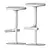 Elegant Adjustable Bar Stool 3D model small image 5