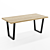 Rustic Loft Table SP05 3D model small image 1