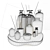 Modern Bathroom Accessories Set 3D model small image 3