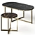 Tirolo Denver Coffee Tables: Modern and Versatile 3D model small image 1