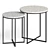 Rayna Terrazzo Side Table: Modern Elegance for Any Space 3D model small image 1