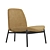 Edison Armchair: Comfort and Style Combined 3D model small image 3