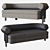 Elegant Mattia Sofa by Minotti 3D model small image 1