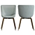 Sleek and Stylish Bonaldo Artika Chair 3D model small image 3