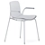 Elegant Langue Stack Chair 3D model small image 4