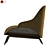 Brigid Contemporary Armchair - Relaxation in Style 3D model small image 3