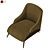Brigid Contemporary Armchair - Relaxation in Style 3D model small image 5