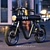 Electric Cruiser Motorcycle 3D model small image 4