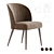 Elegant Rose Chair 3D model small image 6