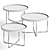 Sleek Paola Lenti Coffee Tables 3D model small image 2