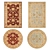 Versatile Rug Set for Stunning Renders 3D model small image 1