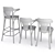 Fameg 165: Versatile Chair & Armchair & Barstool 3D model small image 5