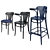 Fameg 165: Versatile Chair & Armchair & Barstool 3D model small image 6