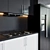 Sleek Kitchen 11: Stylish and Functional 3D model small image 3