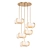 Modern Art Deco Chandelier 3D model small image 1