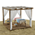 Beach Lounge Outdoor Set 3D model small image 1