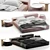 Luxurious ExtraSoft Bed Set 3D model small image 4