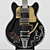 SteamGuitar: Electric Guitar with Steampunk Elements 3D model small image 2