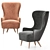 ErgoFlex Mesh Chair 3D model small image 2