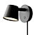 Sleek Tip Wall Lamp 3D model small image 1