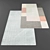 Modern Style Rugs Set 3D model small image 2