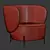 Elegant Labimba Chair 3D model small image 5