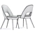 Modern Dining Chairs Set 3D model small image 3