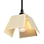 Artisanal Folded Pendant Light 3D model small image 1