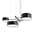 Elegant Excel Chandelier 3D model small image 1