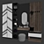  Sleek and Spacious Hallway Organizer 3D model small image 3