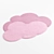 Dreamy Clouds Rug 3D model small image 3