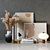Luxury Decor Set - Elegant Home Accessories 3D model small image 1