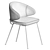 Elegant Kinley Dining Chair 3D model small image 4