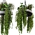 Metal Box Hanging Plants - Set of 86 3D model small image 1