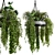 Metal Box Hanging Plants - Set of 86 3D model small image 2