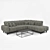 Ultimate Comfort Sofa 3D model small image 2
