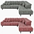 Ultimate Comfort Sofa 3D model small image 6