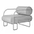 Olivya Stone Lounge Chair 3D model small image 3