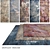 DOVLET HOUSE 5-Piece Carpets - Part 688 3D model small image 1