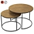 Eclipse Coffee Tables - Set of 2 3D model small image 1