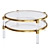 Oscarine Mirrored Lucite Coffee Table, Round 3D model small image 1