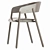Sleek Mava Chair - Modern and Stylish 3D model small image 3