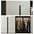 Sleek Glass-Front Wardrobe 3D model small image 2