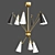 Modern Moxie Chandelier 3D model small image 1