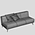 Modern Vibieffe 710 POP2 Sofa 3D model small image 2