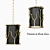 Modern Pendant Light - Delaporte 3D model small image 1