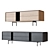 Salu TV Cabinets: Sleek and Sophisticated 3D model small image 3